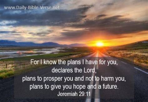 Daily Bible Verse Daily Devotions Daily Devotions Jeremiah 2911
