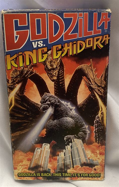 Godzilla Vs King Ghidora Vhs Ebay