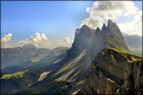 Val Gardena Valley In Italy Thousand Wonders