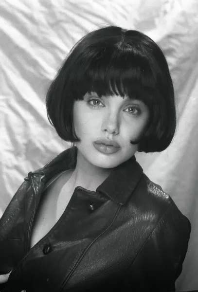 Check Out The First Photo Shoot Of Angelina Jolie When She Was Almost