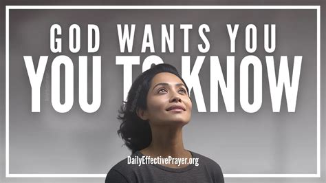 43 Things God Wants You To Know Messages From God To You