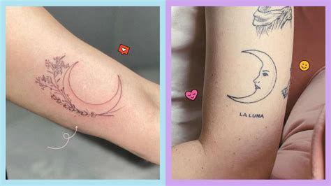 Cute Moon Tattoo Ideas To Try For Your Next Ink Cosmoph