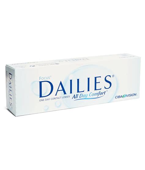 Alcon Focus Dailies Daily Disposable Spherical Contact Lenses Buy