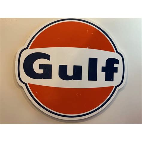 No Reserve Original Gulf Sign