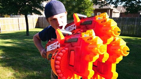 Nerf War Worlds Most Powerful Guns Youtube