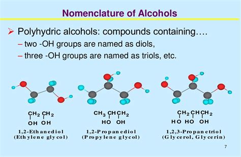 L 10 Alcohols Structurenomenclatureclassificationetcpch21720132