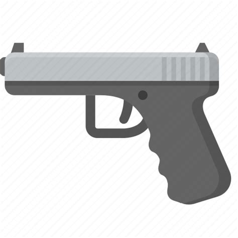 Fight Gun Military Pistol Shoot War Weapon Icon Gun Emoji Png The