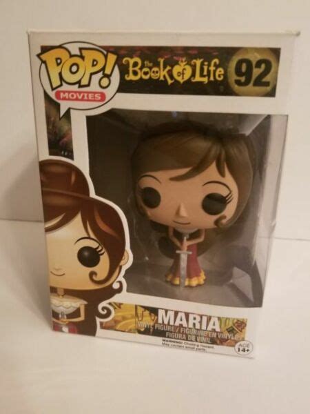 The Book Of Life Funko Pop Movies Maria Vinyl Figure 92 For Sale