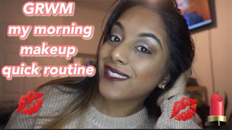 Grwm My Morning Makeup Routine Youtube