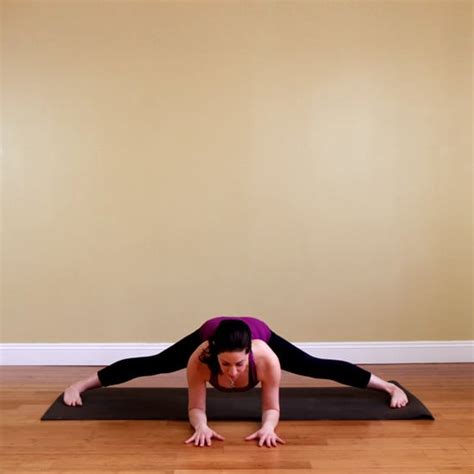 Wide Legged Split Yoga Sequence To Strengthen The Legs And Core