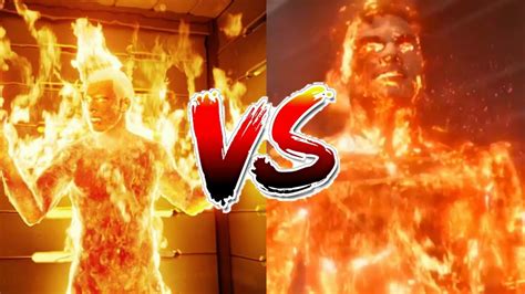 Human Torch Vs Pyro Marvel Vs Marvel Fire Vs Fire Hero Mark Youtube