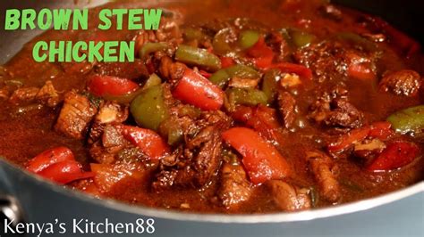 jamaican style brown stew chicken easy how to cook brown stew chicken recipe youtube