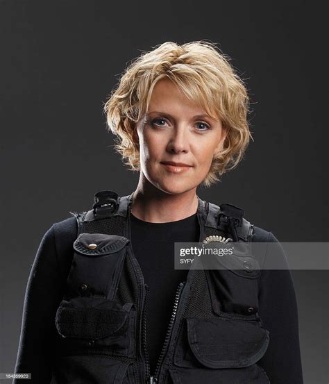 Amanda Tapping As Maj Samantha Carter Photo Dactualité Getty Images