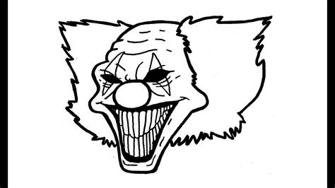 Easy Clown Drawing Free Download On Clipartmag