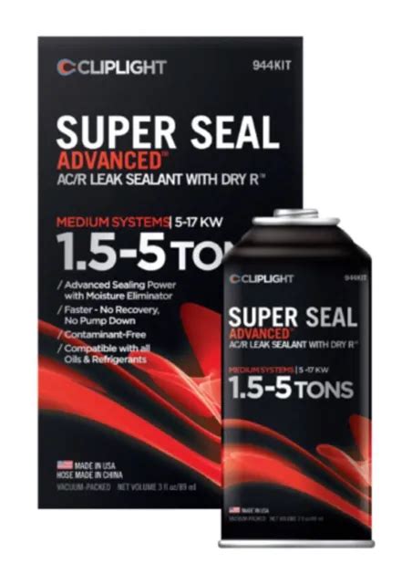 Leak Sealant Super Seal Advanced Acr Stop Leak Dry R 15 5 Ton