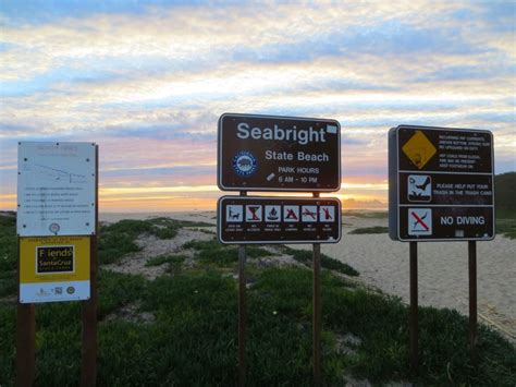 Seabright Beach Santa Cruz Ca California Beaches