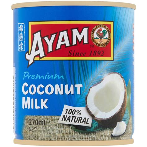 Cook the noodles , drain and set aside. Ayam Coconut Milk 270ml | Woolworths