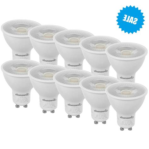 DEWENWILS 10-Pack GU10 LED Dimmable Bulb Warm White