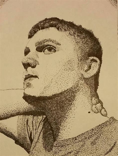 Pointillism Self Portrait By Sir Shanks A Lot On Deviantart