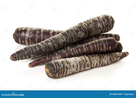 Purple Carrots Isolated Stock Image Image Of Vegetables 39401409