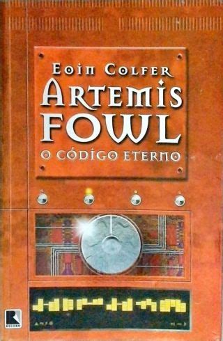 Artemis Fowl O código eterno Eoin Colfer Traça Livraria e Sebo
