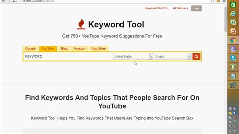 Youtube Keyword Research Tool Youtube Keyword Tool 2016youtube