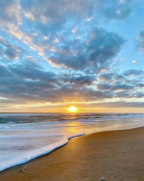 Ormond Beach Sunrise Photograph By William Van Cleave