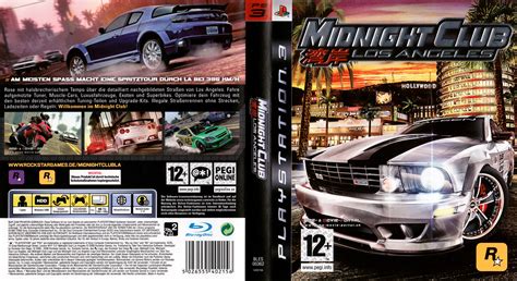Midnight Club Los Angeles German Ps3 Cover German Dvd Covers