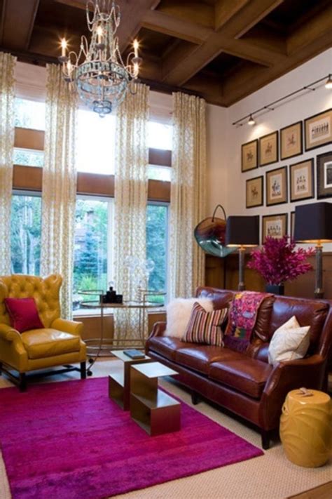 Rich Colors Home House Interior Interior