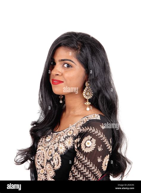 Beautiful East Indian Woman Stock Photo Alamy
