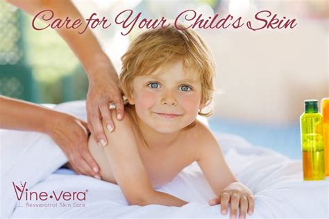 Care For Your Childs Skin Resveralife Kids Skin Care Skin Skin