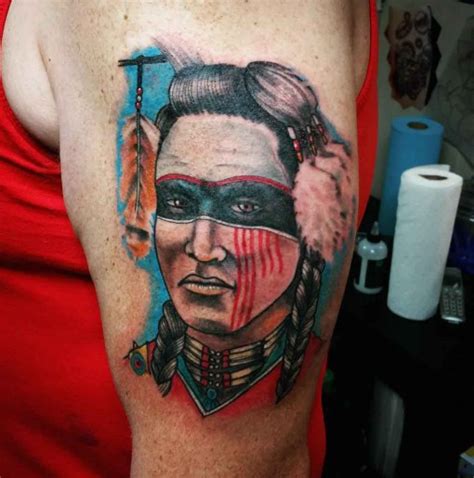 Choctaw Warrior Tattoo Best Tattoo Ideas Gallery