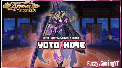 Yoto Hime Onmyoji Arena L Build Runes Guide And Gameplay Youtube