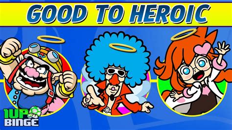 Warioware Characters Good To Most Heroic 💣 Youtube