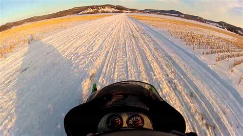 Gopr0 Hero 2 Snowmobiling In Wisconsin Youtube