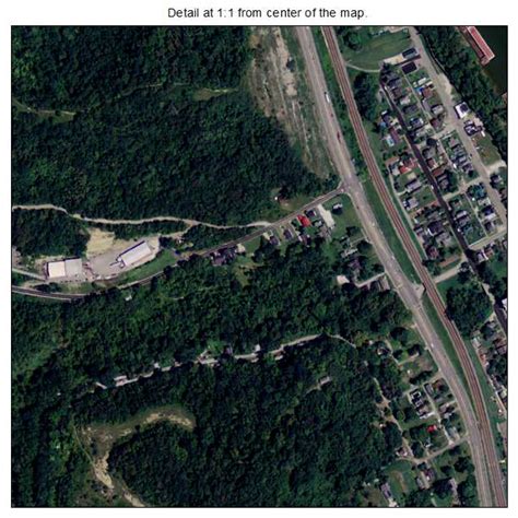Aerial Photography Map Of Catlettsburg Ky Kentucky