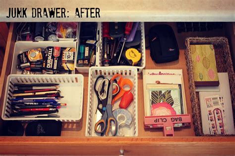 Organizing Our Home The Junk Drawer House By Hoff