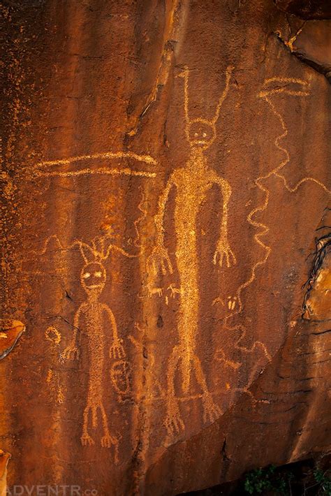 Archaic Petroglyphs Found Along The Dolores River In Western Colorado