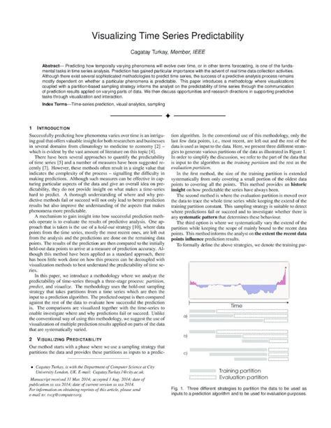 PDF Visualizing Time Series Predictabilitypredictive Workshop Github