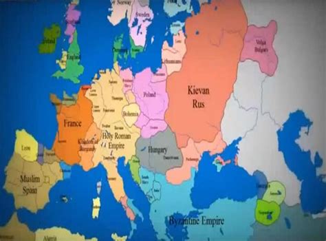 This Video Of Europes Borders Changing Over 1000 Years Will Make You