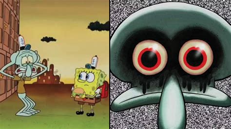 spongebob airs easter egg reference to squidward s suicide creepypasta popbuzz