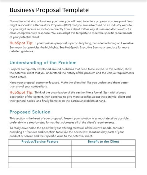 And a report have a similar layout (see reports in this same section). Free Proposals/Estimates/Quotes PDF & Word Template | HubSpot