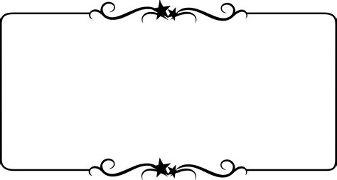 Fancy Box Outline Png Img Snicker