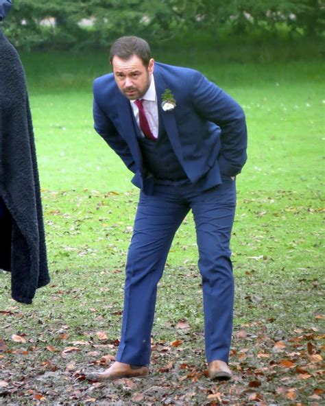danny dyer is seen filming an upcoming wedding scene on the set of eastenders london mirror online