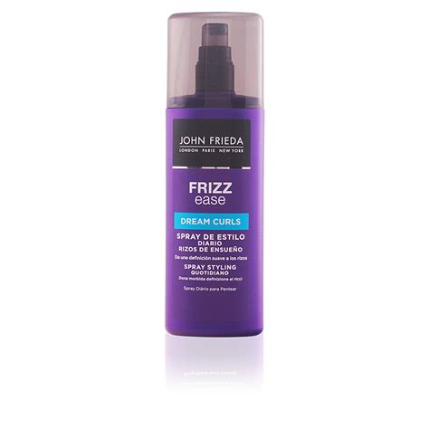 At first i was stepping out of my comfort zone a little bit as i like to half dry my hair before putting in product, but i. FRIZZ-EASE spray perfeccionador rizos John Frieda Waves ...