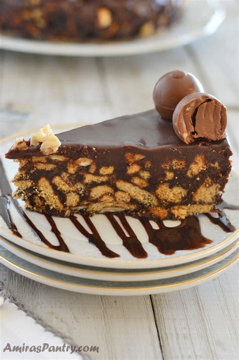 Birthday cakes can sometimes look tricky to make at home but we've got lots of easy birthday cake recipes and ideas for amateur bakers to make. Chocolate Biscuit Cake Recipe | Amira's Pantry