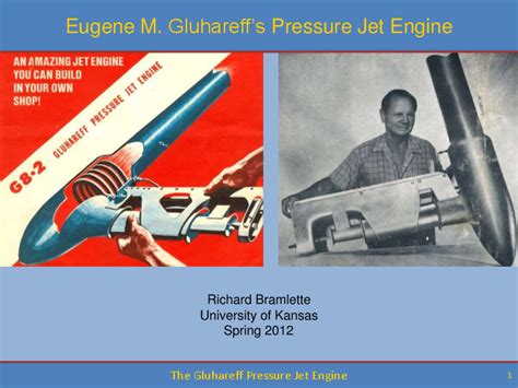 Pdf Eugene M Gluhareffs Pressure Jet Engine Richard