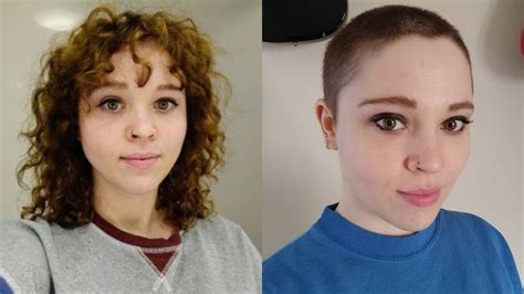 Before And After Photos Of Women Who Shaved Their Heads In Self