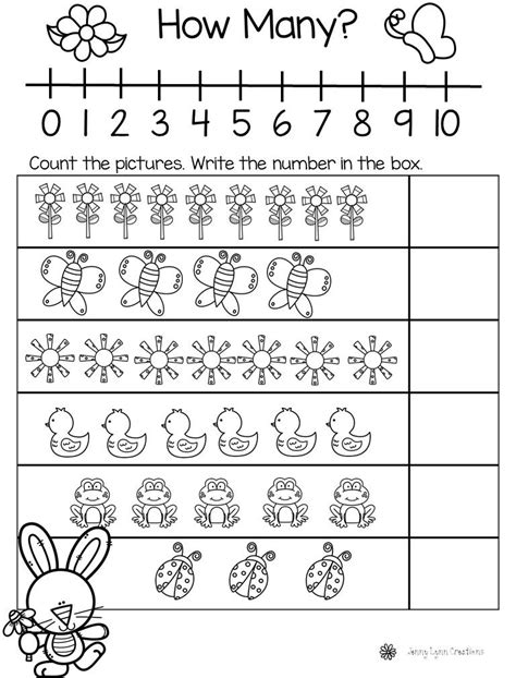 Practice One To One Correspondence And Writing Numbers With This Fun