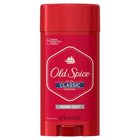 Old Spice Classic 24 Hour Deodorant Stick Ingredients Cvs Pharmacy